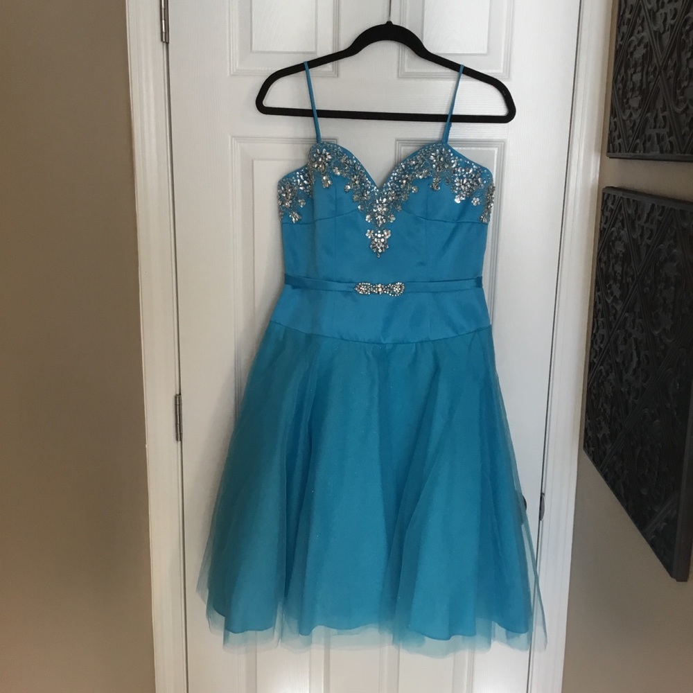 Mayqueen Rhinstone Special Occasion Dress